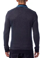 Men's long sleeve polo