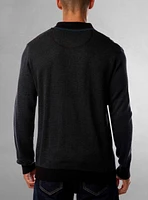 Men's long sleeve polo