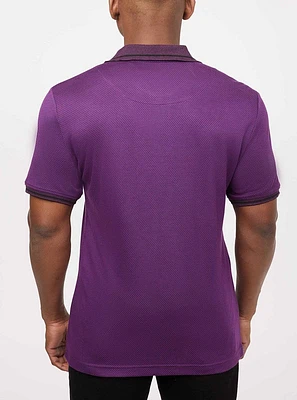 Men's short sleeve polo