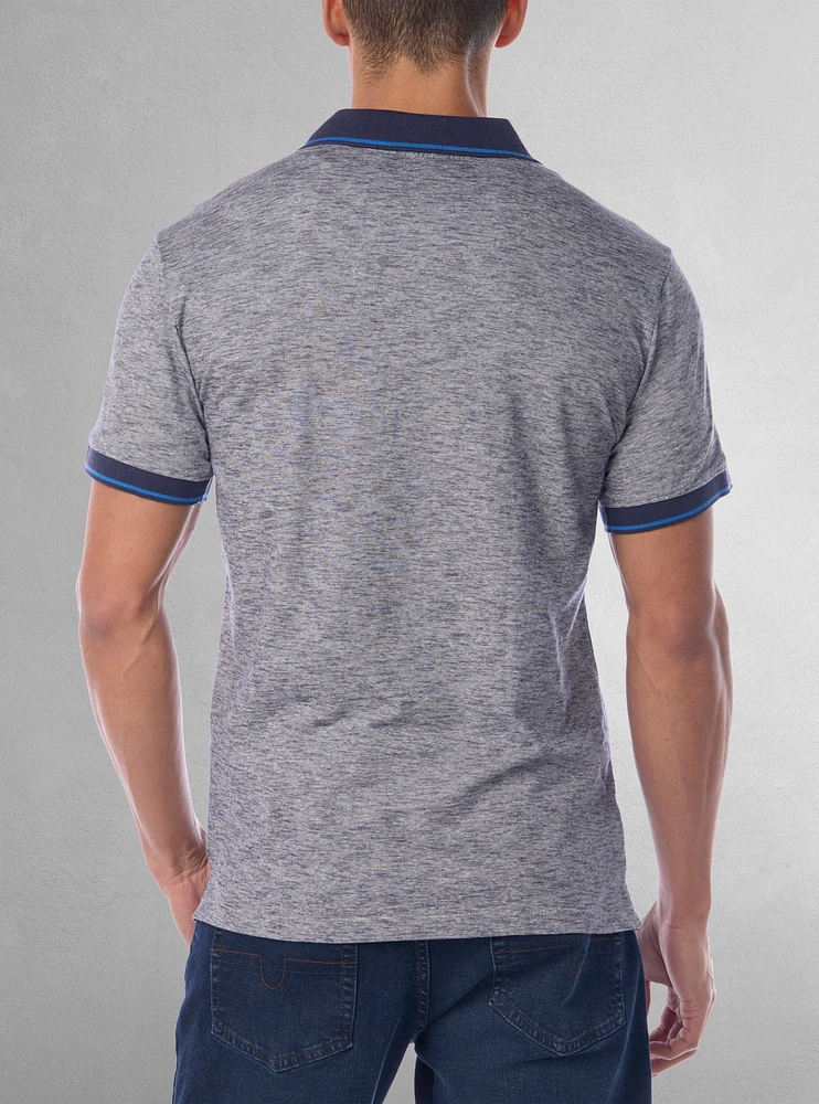Men's short sleeve polo