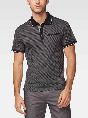 Men's short sleeve polo