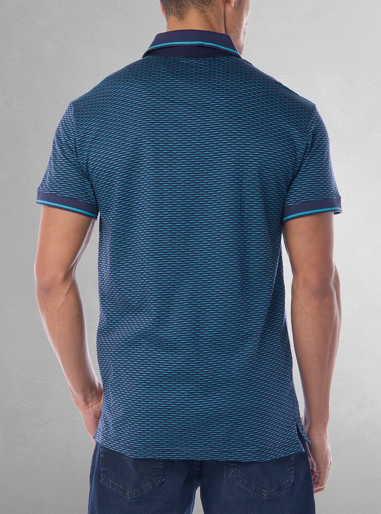 Men's short sleeve polo