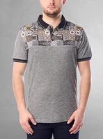 Men's short sleeve polo