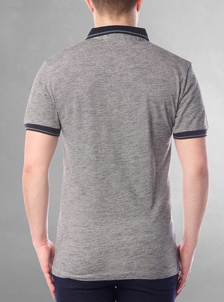 Men's short sleeve polo