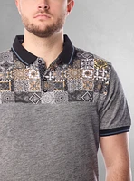 Men's short sleeve polo