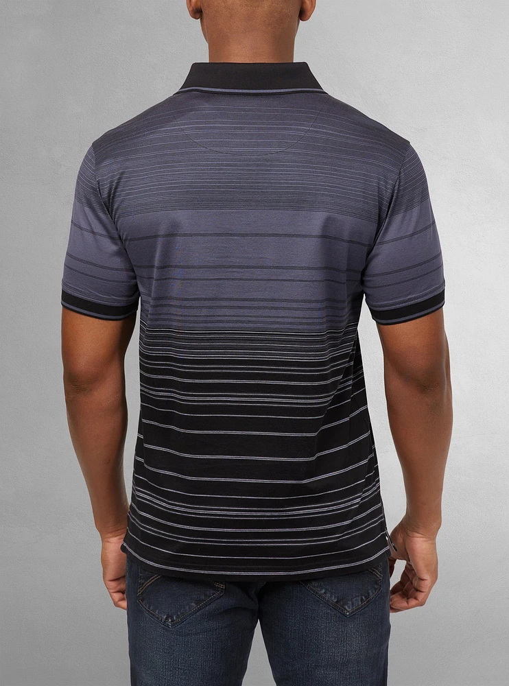 Polo à manches courtes pour hommes