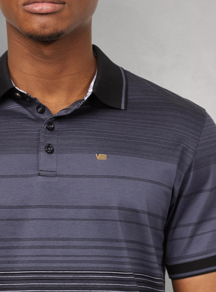 Polo à manches courtes pour hommes