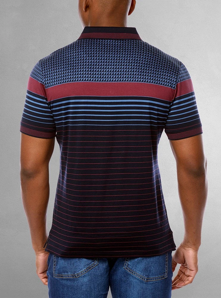 Men's short sleeve polo
