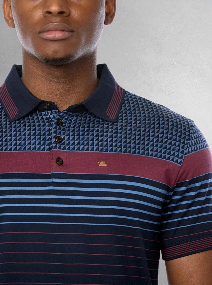 Men's short sleeve polo