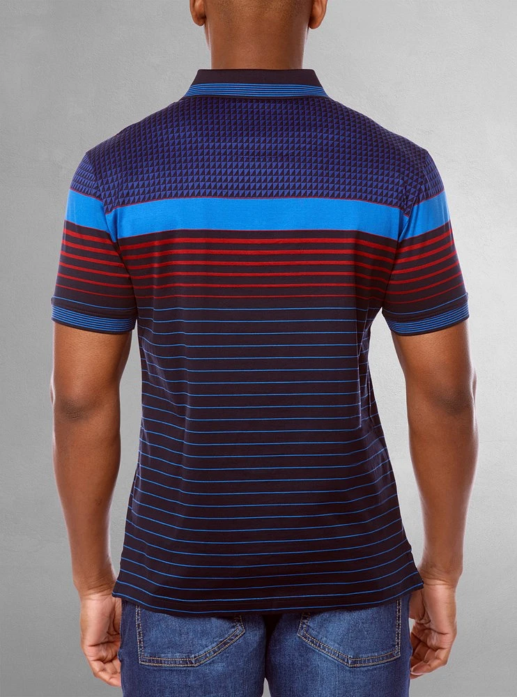 Polo à manches courtes pour hommes