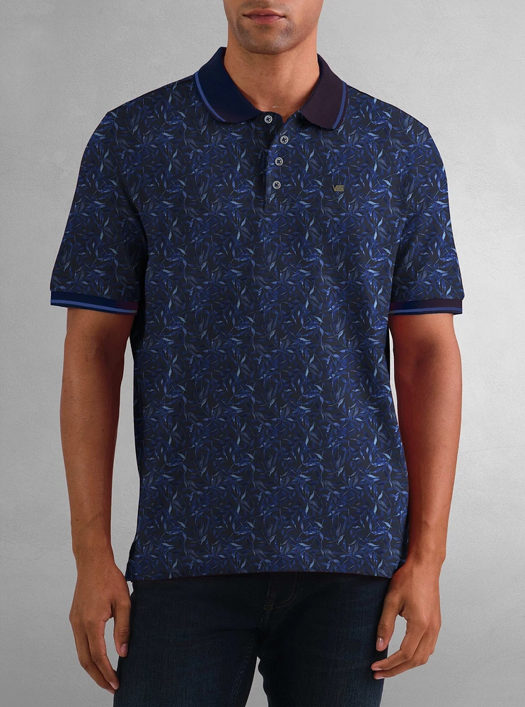 Polo à manches courtes pour hommes