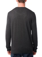 Men's basic v-neck sweater