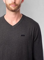 Men's basic v-neck sweater