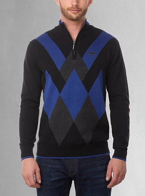 Pull à fermeture éclair pour hommes