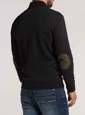 Men's mock zip top