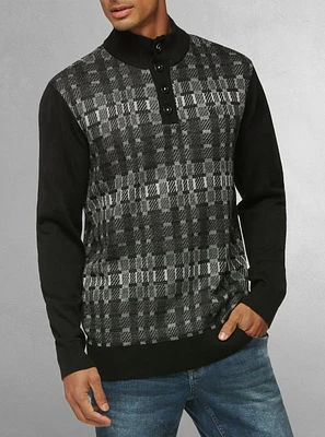 Pull à fermeture éclair pour hommes