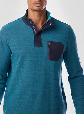 Top zippé pour hommes