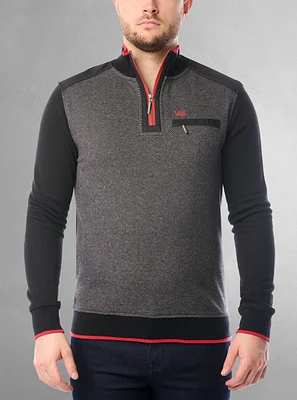 Top zippé pour hommes