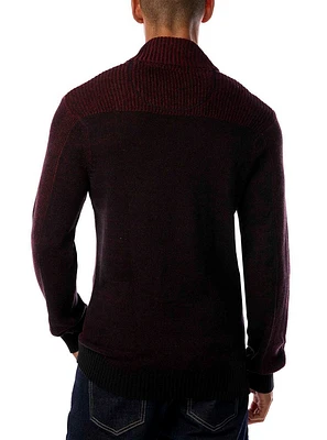 Pull à fermeture éclair pour hommes