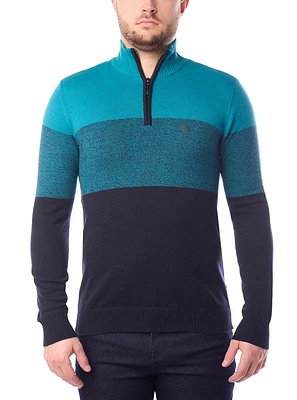 Pull à fermeture éclair pour hommes