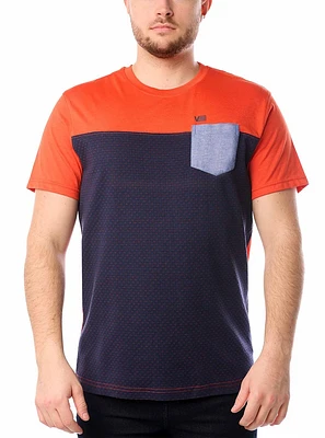 Men's crew neck short sleeve t-shirt