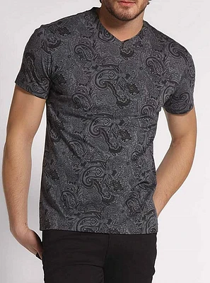 Men's v neck short sleeve t-shirt