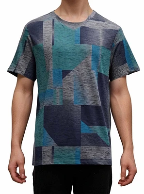 Men's v neck short sleeve t-shirt