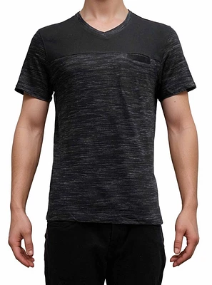 Men's v neck short sleeve t-shirt