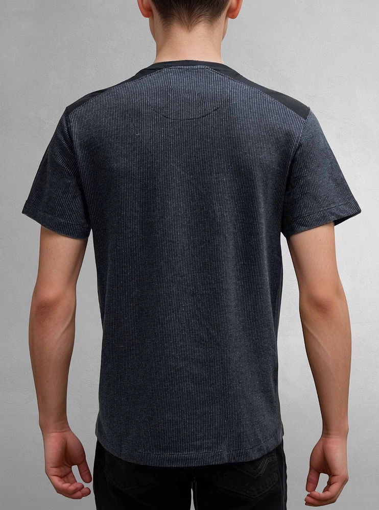 Men's v neck short sleeve t-shirt