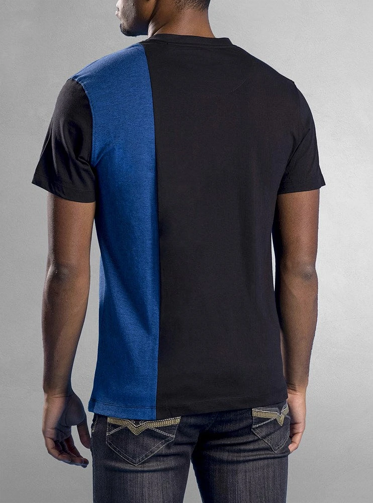 T-shirt à manches courtes col en V pour hommes
