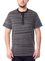 Men's henley short sleeve t-shirt