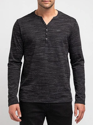 Men's henley long sleeve t-shirt