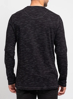 Men's henley long sleeve t-shirt