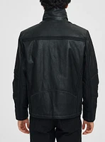 Veste en cuir pour hommes