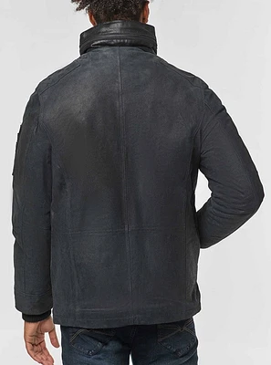 Veste en cuir pour hommes