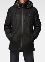 Veste en cuir pour hommes