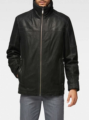 Veste en cuir pour hommes