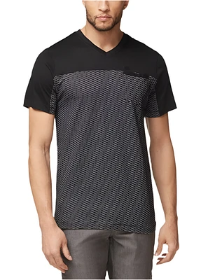 Men's v neck short sleeve t-shirt