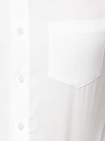 Chemise basique à manches longues pour hommes