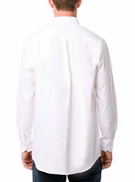 Chemise basique à manches longues pour hommes