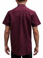 Chemise décontractée à manches courtes pour hommes