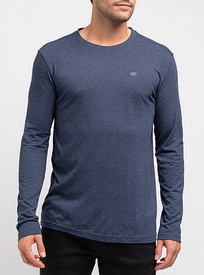 Men's crew neck long sleeve t-shirt