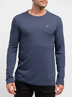 Men's crew neck long sleeve t-shirt