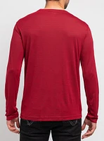 Men's crew neck long sleeve t-shirt