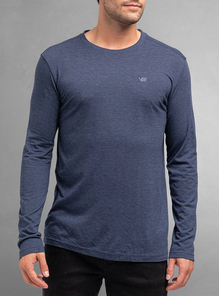 Men's crew neck long sleeve t-shirt