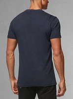 Men's basic v neck short sleeve t-shirt
