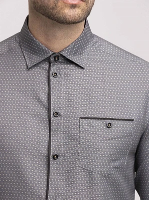 Chemise décontractée à manches longues pour hommes