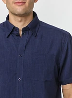 Chemise décontractée à manches courtes pour hommes