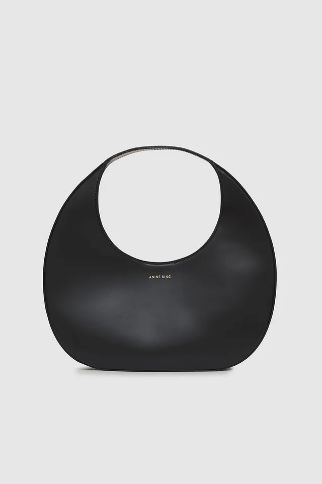 Mini Cleo Bag - High-Shine Black