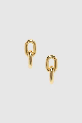ANINE BING Triple Knot Earrings - Gold